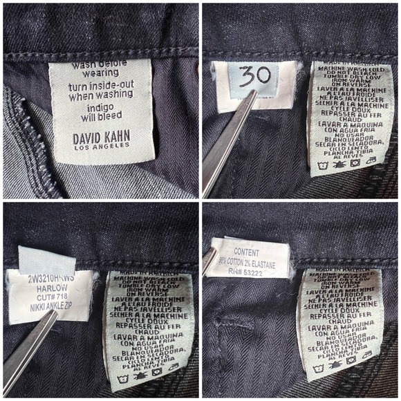 David Khan : nikki ankle zip jeans - Picture 10 of 15